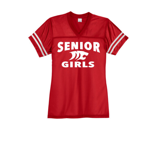 Red Sport-Tek® Ladies PosiCharge®Replica Jersey