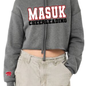Masuk Cheer Cropped Hoodie