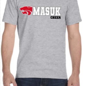 Masuk Cheer Gray Tee