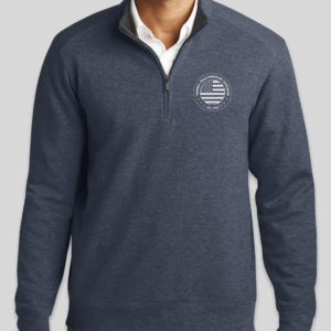Trumbull PBA Flag Quarter Zip