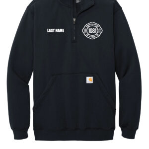 Westport Fire Department Carhartt Midweight 1/4 Zip Mock
