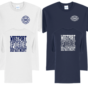 Westport Fire Department Short Sleeve Cotton Tee TALL