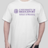 University of Bridgeport Tee Full Front - Image 4