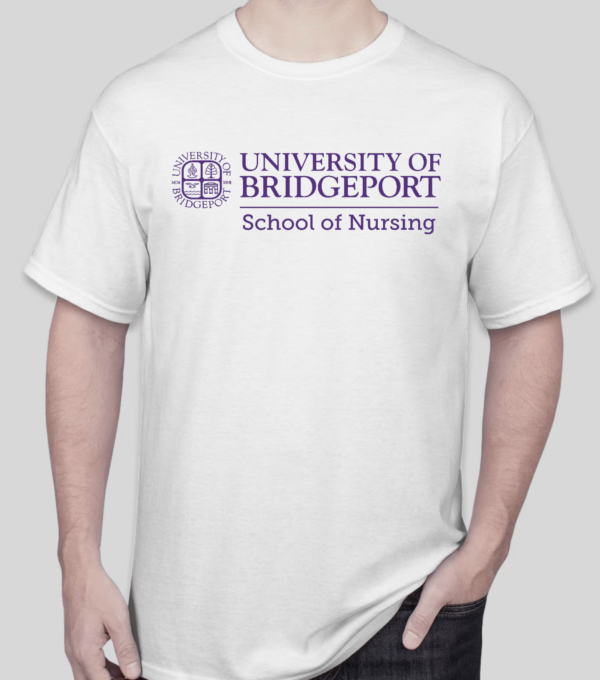 University of Bridgeport Tee Full Front