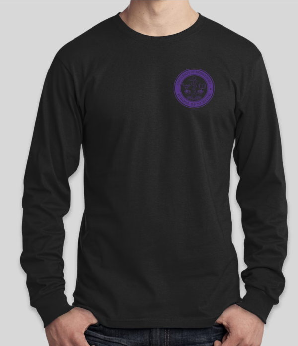 University of Bridgeport Long Sleeve Tee Left Chest