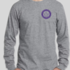 University of Bridgeport Long Sleeve Tee Left Chest - Image 3