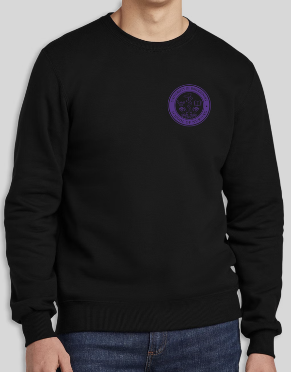 University of Bridgeport Crewneck Left Chest