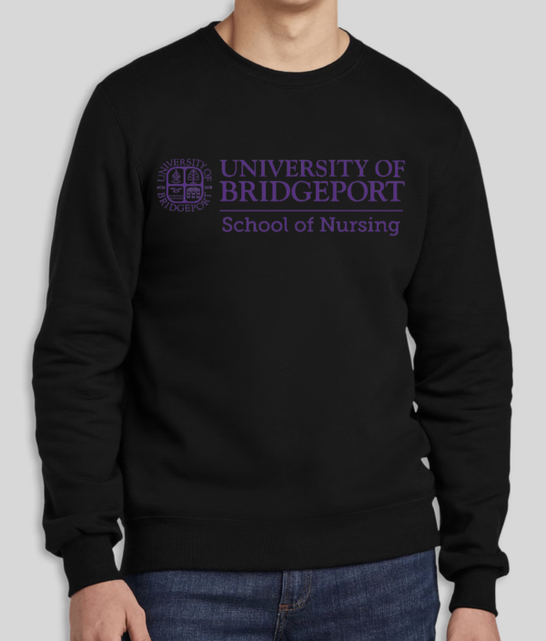 University of Bridgeport Crewneck Full Front