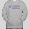 University of Bridgeport Hoodie Full Front - Image 3