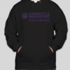 University of Bridgeport Hoodie Full Front - Image 2