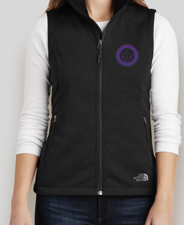 University of Bridgeport North Face Soft Shell Vest