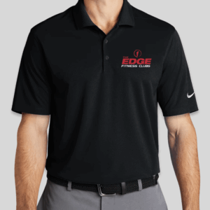 Edge Nike Men's Black Polo