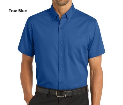 S664 Men's Short Sleeve Button Down - Image 4