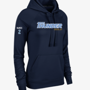 RI Thunder Champro Women's Lineup Poly-Fleece Hooded Sweatshirt